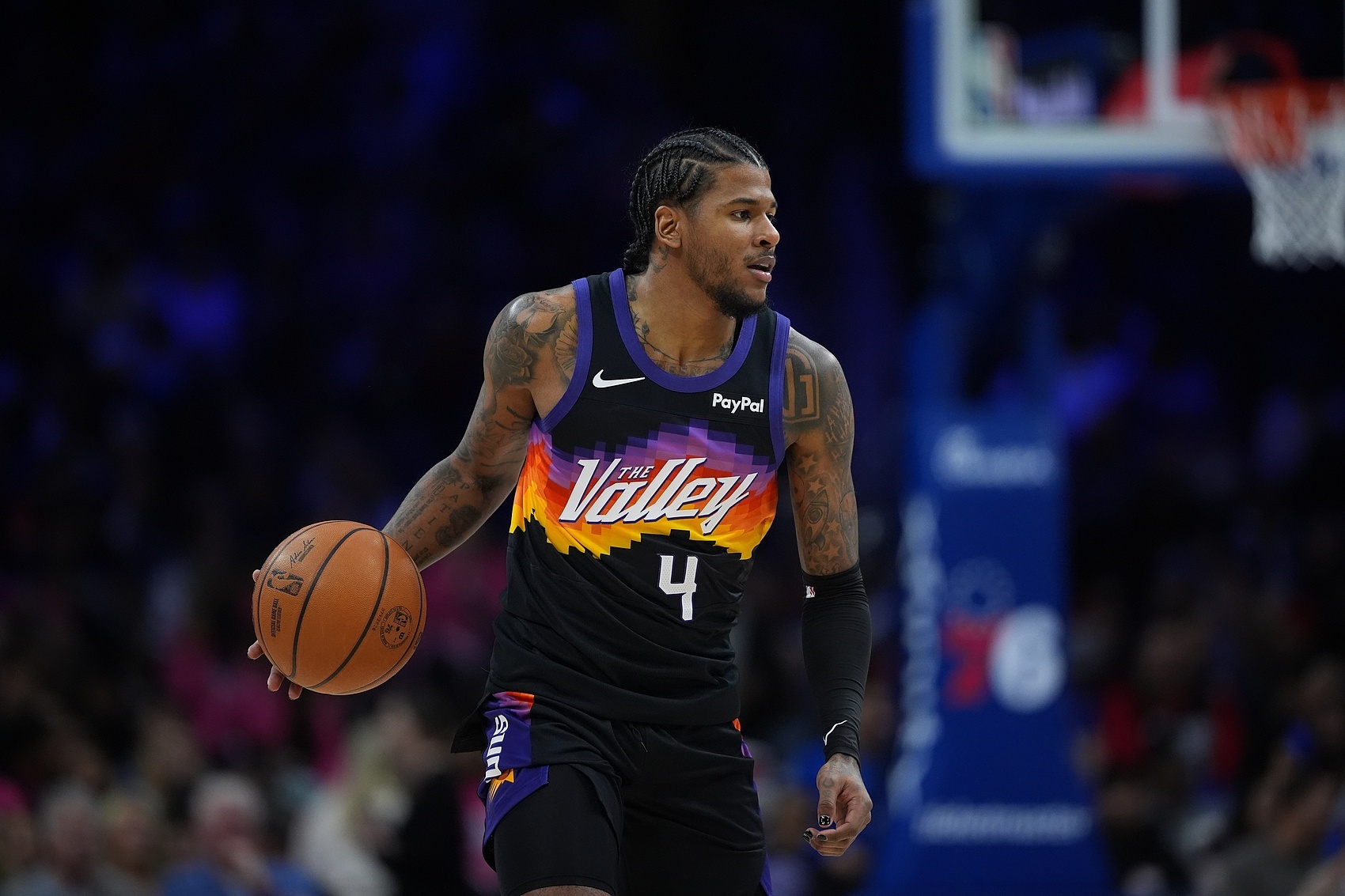 STAR SPORTS下载-火记：杰伦·格林一直是火箭的铁人之一 他这赛季在太阳几乎没打