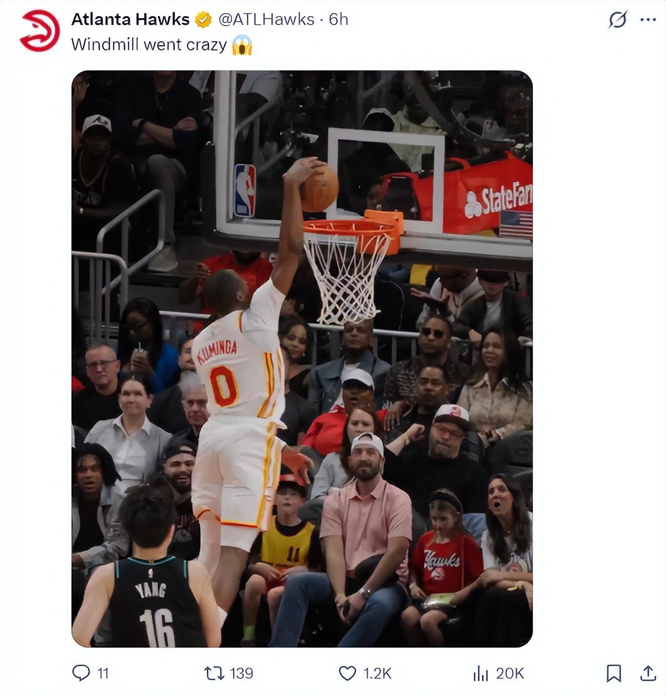 星空体育官网-科尔功勋篮球成笑柄！库明加三战31中21登场全胜 老鹰解说讽勇士